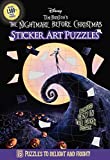 Disney Tim Burton's The Nightmare Before Christmas Sticker Art Puzzles