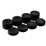 AceShot Thumb Grips (8pc) for Xbox One (Series X, S) & Steamdeck by Foamy Lizard  Sweat Free 100% Silicone Precision Raised Antislip Rubber Analog Stick Grips for Xbox One Controller (8 Grips) Black