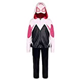 Marvel Ghost-Spider Costume for Girls, Size 9/10 White