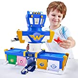 Super Wings 2" Scale Airport Adventures Playset with 2" Jett Mini Figure,Transform-A-Bot Airplane Toys Vehicle, Toy Plane Vehicle Set for 3 4 5 year old Boys and Girls, Preschool Birthday Gifts