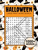 Halloween Large Print Word Search 1000+ Words: Fall Word Search Book, Autumn Word Search Books, Halloween Word Search For Adults With Themed Puzzles