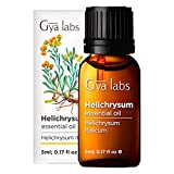 Gya Labs Pure Helichrysum Oil for Skin - 100% Therapeutic Grade Helichrysum Oil for bruising - Helichrysum Essential Oil Organic for Skin & Aromatherapy (0.17 fl oz)