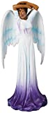 African American Expressions for Mom, Diva Angel Polyresin Figurine (4.1" x 3.5" x 8.6") FAN-01, Purple