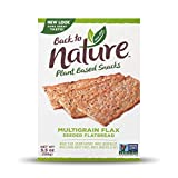 Back to Nature Crackers, Non-GMO Multigrain Flax Seed, 5.5 Ounce
