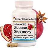 Expert Remedies Advanced Glucose Discovery - Blood Sugar Supplement - Lowers A1c Levels & Supports Healthy Cholesterol - Diabetes Control Formula - Improves Heart Health Metrics - 90 Vegan Capsules