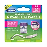 Dentek Temparin Max Repair Kit, 13+ Repairs, 2.64 Grams (Pack of 6)