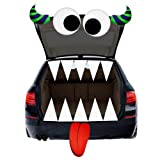 4E's Novelty Monster Trunk or Treat Car Decoration Kit - Outdoor Halloween Garage Door Decorations