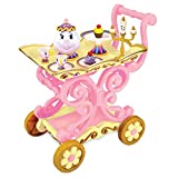 Disney Beauty and The Beast ''Be Our Guest'' Singing Tea Cart Play Set