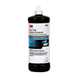 3M Super Duty Rubbing Compound 05954, Liquid Formula, High Cut Rate, 1 qt (32 fl oz/946 mL)