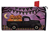 Briarwood Lane Halloween Truck Magnetic Mailbox Cover Jack o'Lanterns Standard