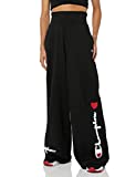 Champion Unisex adult Making the Cut Season 3 Episode 2 Champion Collab Winning Look Rafael's Reverse Weave Puddle Sweatpants, Black, Large US