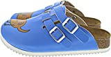 Birkenstock Women's Clogs and Mules, Blue Dog Blue, 7.5 us