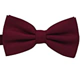 SISIDI Cotton Men's Pre-Tied Bow Tie ,Adjustable Double Layer Bow Tie B478