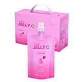 EVERYDAZE Sweet Jelly C Konjac Jelly | Vitamin C, Vegan, 5 Calories, 0 Sugar | Strawberry | 10 Packs | Keto, Gluten Free, Healthy Diet Pouch Drinkable Snack, Weight Management, Low Calorie