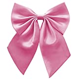 Pre Women Uniform Bow Tie, Cute Anime Bowtie For Japanese School Girls Cosplay Necktie/ Halloween/ Christmas Party B1 (Pink)