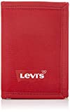 Levi's Men's Batwing Trifold Wallet Tri-Fold, Regular Red