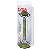 Jade Stone Face Roller by Revlon, Dual-Sided Face Massager to Cool and De-Puff, Jade, 1 Count