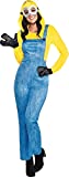 Party City Minion Halloween Costume for Women, Minions: The Rise of Gru, Medium (6-8), Includes Goggles and More