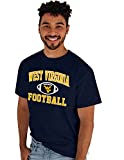 Blue 84 Men's West Virginia Mountaineers Team Logo T Shirt Team Color, Team Color, Large