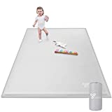 Yobear Baby Playpen Mat, Extra Large Baby Play Mat, Roll Up Waterproof Baby Crawling Mats for Playing, 1.18" Thick and Self Inflating Mattress Pad with Travel Bag, Compatible with 71*59 inch Playpen