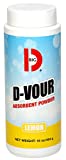 Big D 166 D-Vour Absorbent Powder, Lemon Fragrance, 16 oz (Pack of 6) - Absorbs accidental spills for easy clean-up - Ideal for use in schools, restaurants, health care facilities, grocery stores