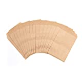 100-pack 3x5 Inches Natural Kraft Paper Bags for Bakery Cookies Treats Snacks Sandwiches Popcorn Small Gift bag