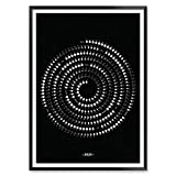 2023 Moon Phase Calendar for Hallway Decoration, Unframed Lunar Calendar for New Year Gift