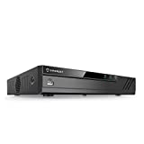 Amcrest 4K 16CH 8 Port PoE NVR (1080p/3MP/4MP/5MP/8MP) Network Video Recorder, 16CH (8-Port PoE) NVR - Supports up to 16 x 8-Megapixel IP Cameras, Supports up to 10TB Hard Drive NV4116E-A2