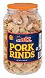 Utz Pork Rinds, Original Flavor - Keto Friendly Snack with Zero Carbs per Serving, Light and Airy Chicharrones with the Perfect Amount of Salt, 8 Ounce Barrel