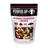 Power Up Trail Mix Trail Mix NonGMO Vegan Gluten Free No Artificial Ingredients Gourmet Nut oz Bag red, Almond Cranberry Crunch, 14 Ounce