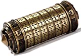 Cryptex Da Vinci Code Mini Cryptex Lock Puzzle Boxes with Hidden Compartments Anniversary Valentine's Day Romantic Birthday Gifts for Her Gifts for Girlfriend Box for Men