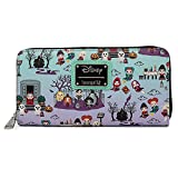 Disney Hocus Pocus Scene AOP Zip-Around Wallet