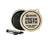Hunters Specialties Fresh Earth Scent Wafers (3 Wafers) | Cover Scent Wafers Hunting Accessories, Cover Scent for Hunting, Scent Control Hunting Equipment, Hunting Scent Wafers (Model: 01022), Tan, 3-Pack