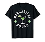 Margarita Squad Funny Cinco de Mayo Men Women Lime Drinking T-Shirt