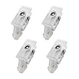 JJHM LED Car Door Logo Projector Welcome Light Replacement Compatible for MDX/TL/TLX/RLX/ZDX Series (4 Pack) JHM-21-10