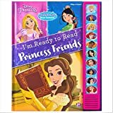 Disney Princess Belle, Mulan, Cinderella, Rapunzel, And More - I Am Ready To Read With Princess Friends - Interactive Read - Along Sound Book - Great For Early Readers - PI Kids