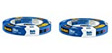 3M Scotch-Blue 2090 Safe-Release Crepe Paper Multi-Surfaces Painters Masking Tape, 27 lbs/in Tensile Strength, 60 yds Length x 3/4" Width, Blue (Pack of 2)