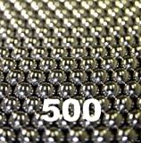 500 Qty 1/2" Inch Steel Shot Slingshot Ammo Balls