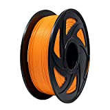 Voxelab 3D Printer Filament, 1.75mm PLA Pro (PLA+) Filament, Dimensional Accuracy +/- 0.02 mm, 3D Printing Material 1kg/ Spool, Compatible with FDM 3D Printer/Pen (Orange)