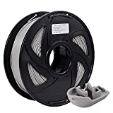 PLA 3D Printer Filament, Apcvo Polylactic Acid 1.75mm 3D Printer Filament Bundle 1KG Spool (2.2 LBS) 3D Printing Materials, Dimensional Accuracy +/- 0.03 mm (Gray)