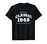 74 Year Old: Vintage Classic Car 1948 74th Birthday T-Shirt