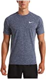 Nike Men's DRI-FIT UPF 40+ Tee (Large, Midnight Navy)