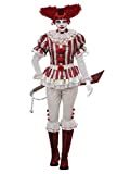 Women's Sadistic Clown Costume Large