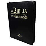 La Biblia para la Predicacin RVR60 - Letra Grande, imitacin cuero negro, indice, ziper, canto dorado (Spanish Edition)