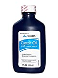 SWAN Castor Oil USP 100% Stimulant Laxative 4 FL OZ - For Relief of occasional Constipation