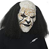 Halloween Mask for Men Cosplay Scary Clown Masks for Adults (Black)