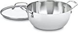 Cuisinart 755-26GD 5.5-Quart Multi-Purpose Chef's-Classic-Stainless-Cookware-Collection, Saut Pan w/Helper Handle & Cover