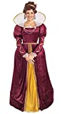 Forum Queen Elizabeth Dress and Crown, Purple, One Size Costume