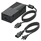 Power Supply Brick Power Adapter for Xbox One, [Low Noise Version] UKor Xbox AC Adapter Replacement Charger Power Cord Cable for Microsoft Xbox One,100-240V Voltage