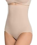 SPANX Women's Higher Power Panties Black Body Shaper Soft Nude SM